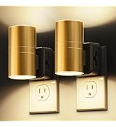 L LOHAS LED Night Light,Dimmable Night Lights Plug into Wall, 2 Pack Automatic Nightlight with Li...