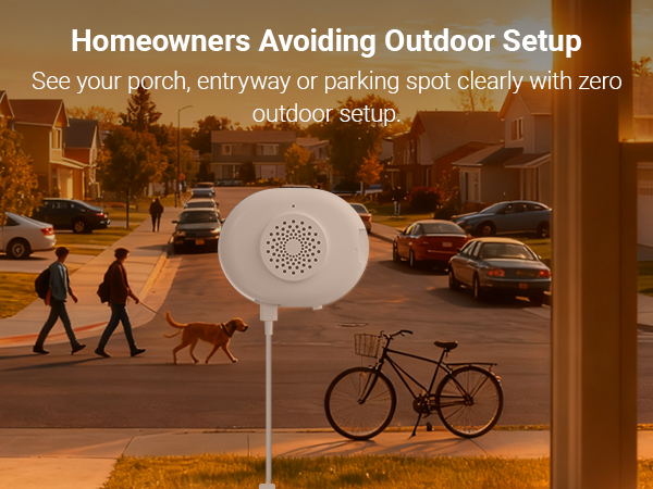Homeowners Avoiding Outdoor Setup
