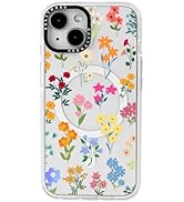 sallvmbek for iPhone 13 Case 6.1 inch [Compatible with MagSafe] Cute Floral Flowers Design,[MIL-G...