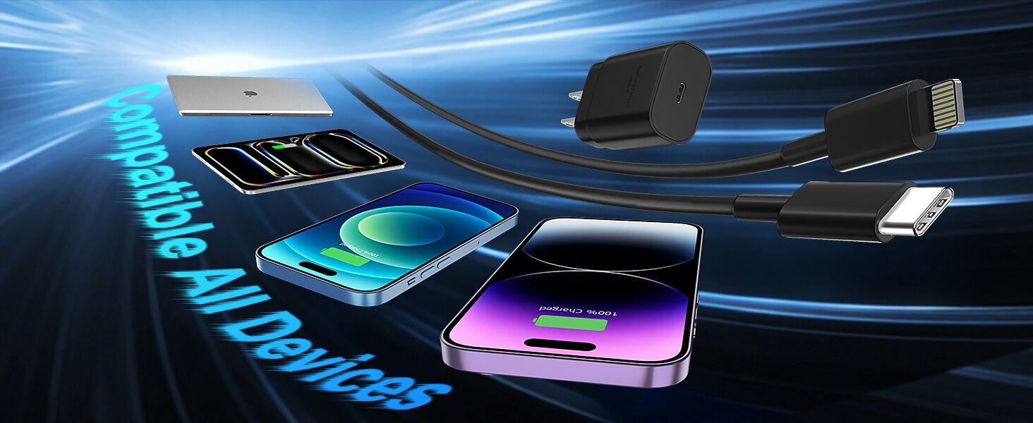 iphone 14 13 12 11 charger fast charging 10ft extra long iphone lightning charger