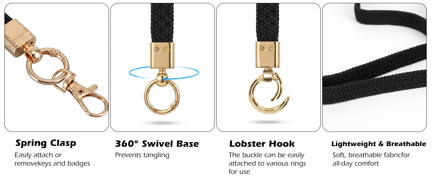 key lanyard for women
