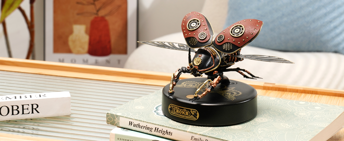 ROKR 3D metal model kits insect 3d puzzle for adults mi01