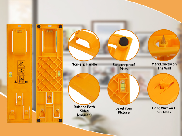 Picture Hanging Tool with Level