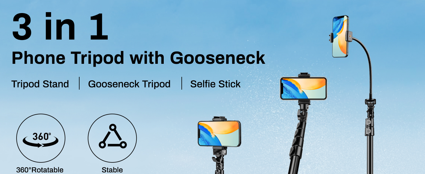 tall cellphone stand for video recording