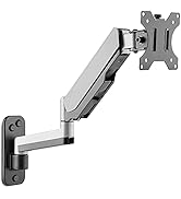 AVLT Single Extended 13"-32" Monitor Wall Mount fits Flat/Curved Computer Monitor Full Motion Hei...