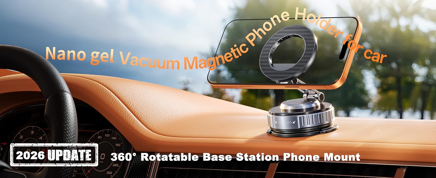 magnetic phone holder for car