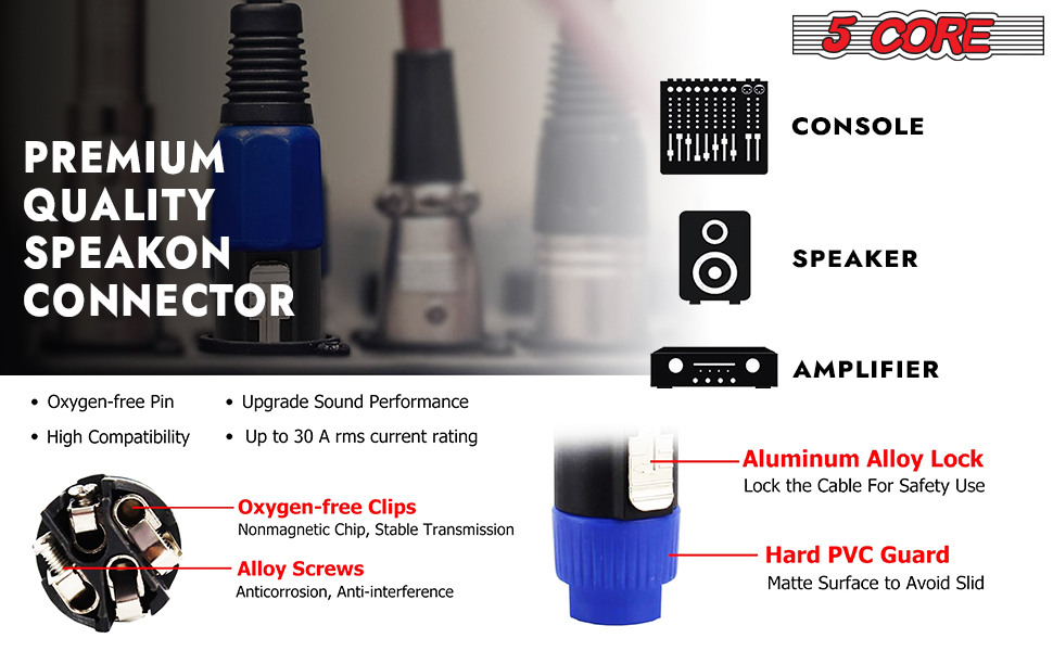 4 Pole Speakon Connector
