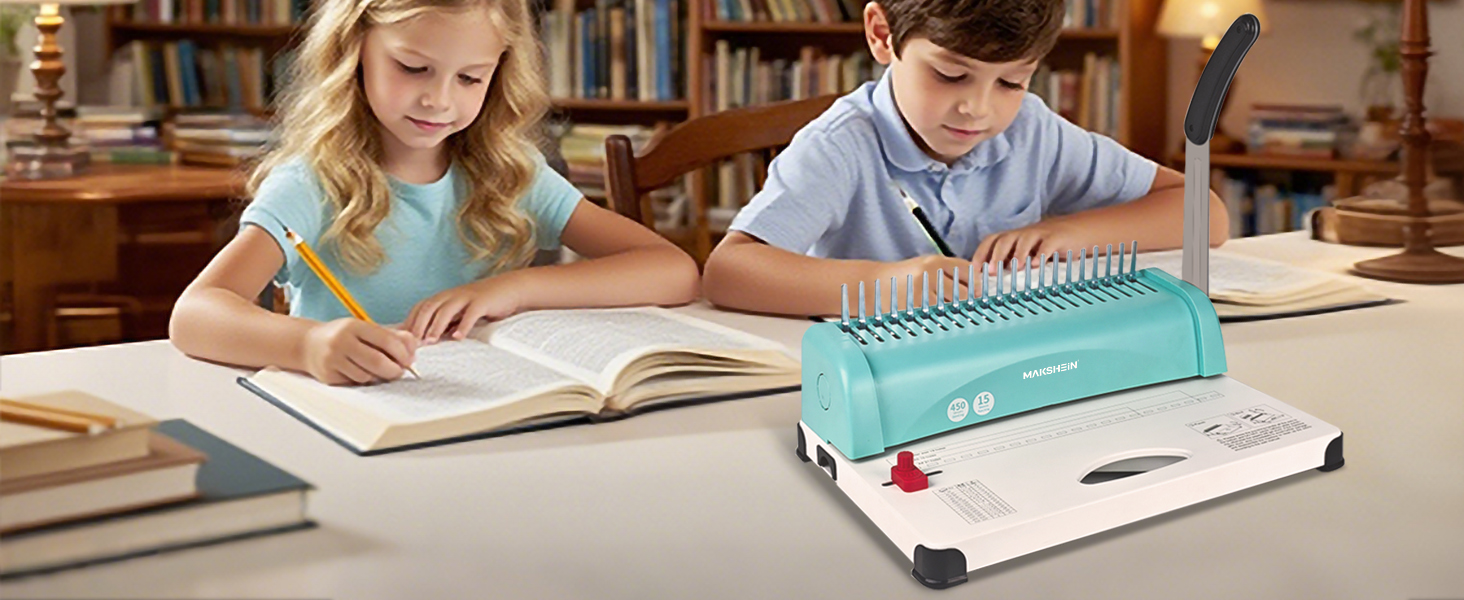 Punch Comb Binder Machines for Letter Size A5/A4