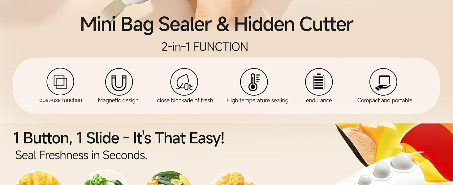 2 in1 bag sealer