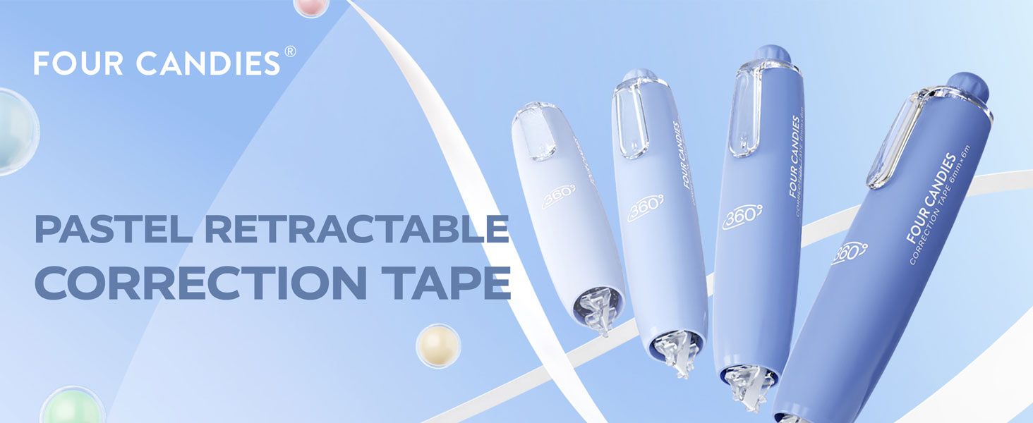 retractable Correction Tape