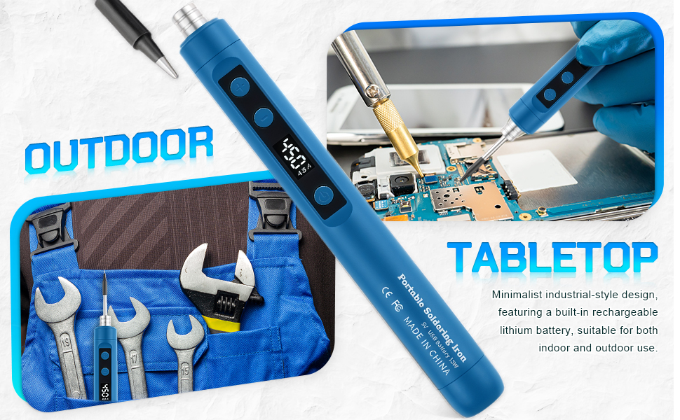 wireless soldering iron pen