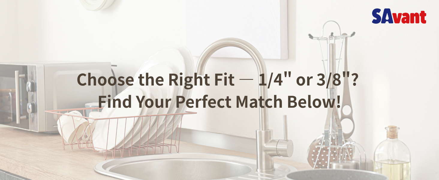 Choose the Right Fit — 1/4" or 3/8"? Find Your Perfect Match Below!