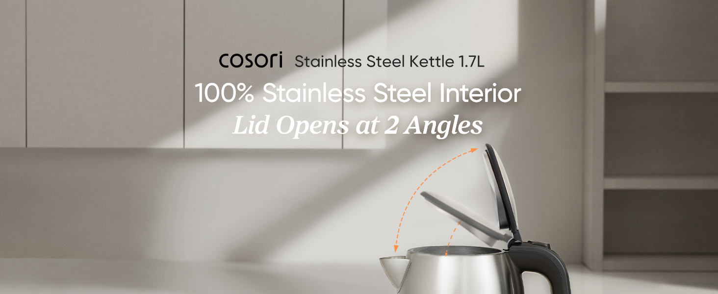 100% Stainless Steel Interior