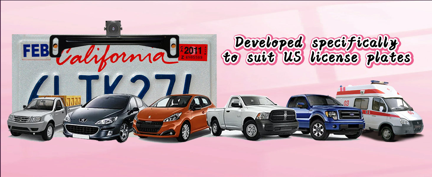 backup camera license plate mount license plate frame backup camera rear camera license plate mount