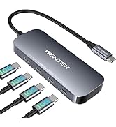 USB C Hub, 10Gbps 4 Ports USB C Hub for Laptop, USB C to USB C Hub Multiport Adapter for MacBook ...