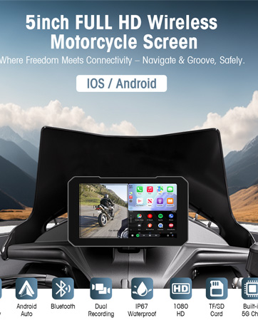 Wireless Android auto screen