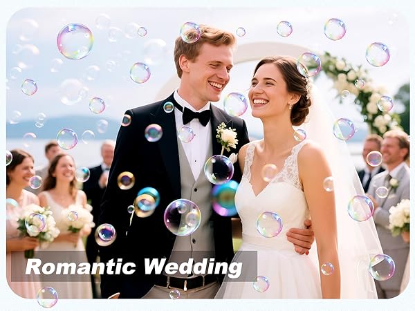 bubbles for wedding