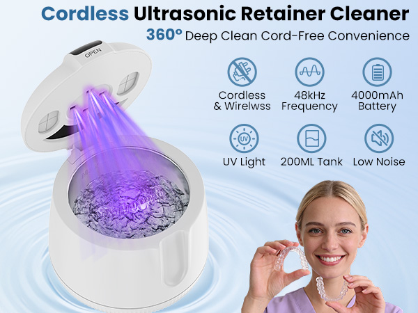 retainer cleaner machine
