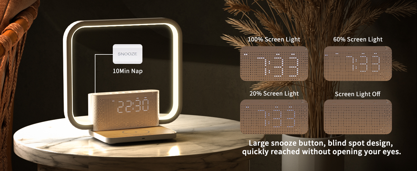 Deep Sleep Snooze Alarm Clock