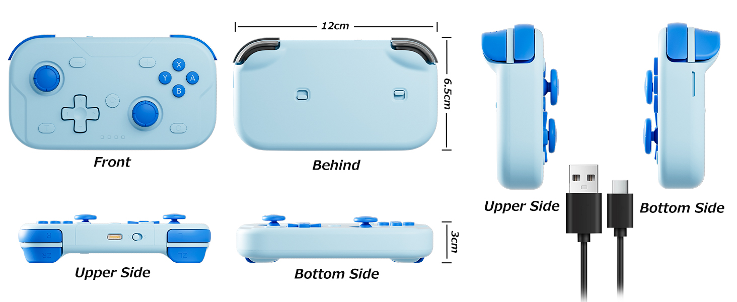 this mini controller is incredibly compact and easy to store