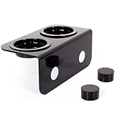 WACOOL Magnetic Reptile Ledge, Acrylic Gecko Feeding Ledge with 6PCS Cups, Reptile Food Water Fee...