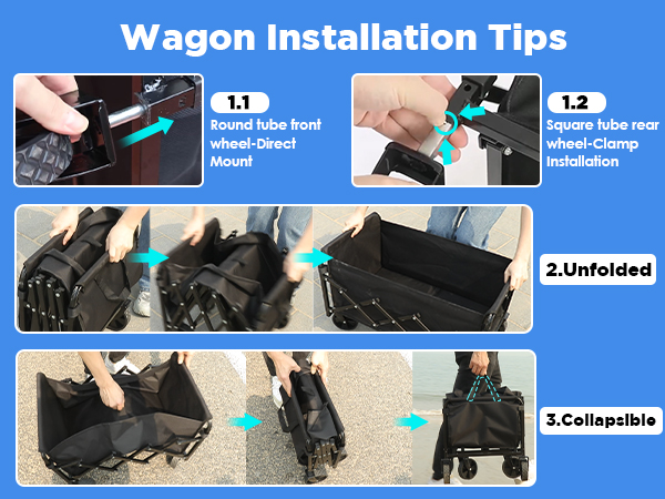 Wagons Carts Foldable
