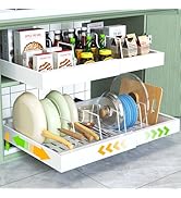 Mlinavn 2 Pack Pull Out Cabinet Organizer,21