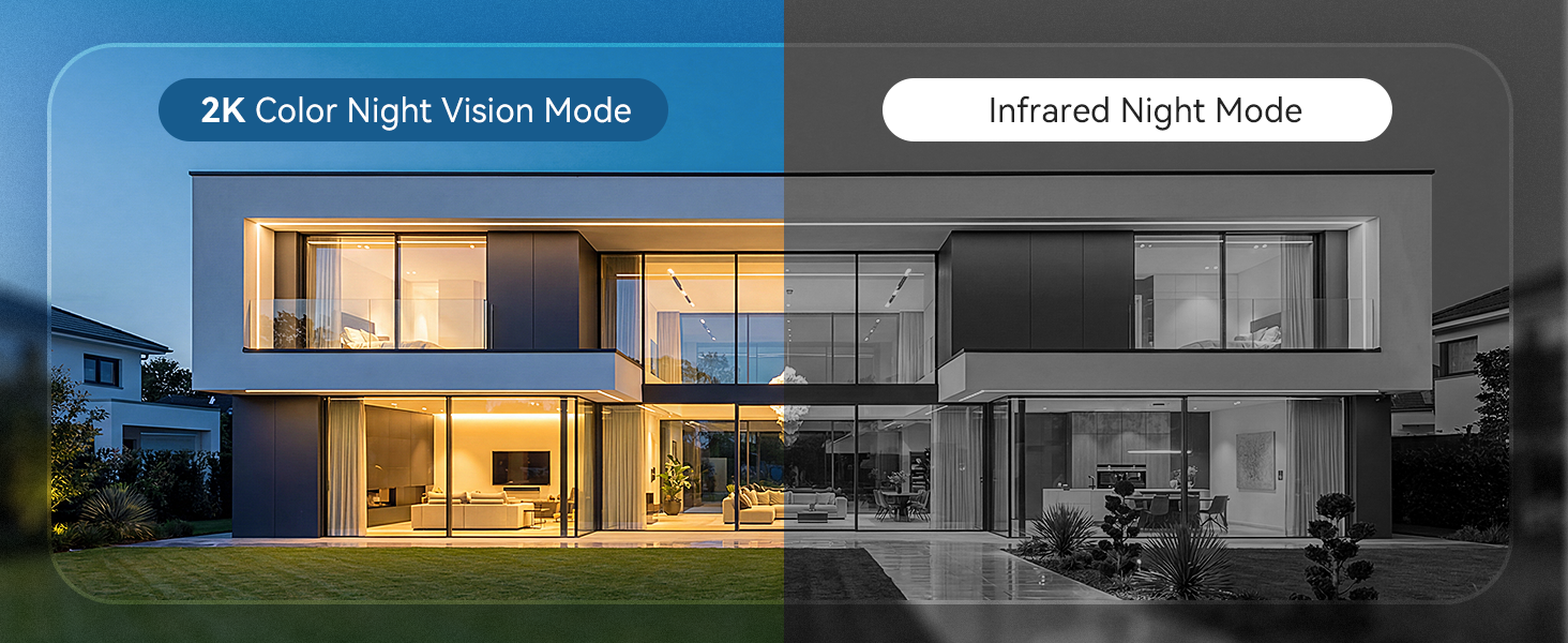 Two night vision modes