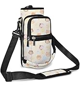 WINTOJO Water Bottle Carrier Bag Holder 25oz 32oz 40oz 64oz Insulated Water Bottle Sling Sleeve C...