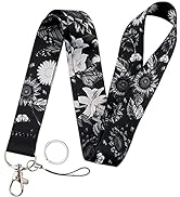 Yiflin Cute Neck Lanyard for Keys, Wallet, Id Card Holder, Cool Keychain Lanyard for Women, Men, ...