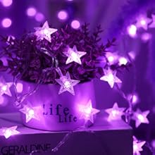 Color Changing Star String Lights