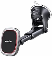 APPS2Car Magnetic Phone Mount, Dashboard Windshield Suction Cup Car Phone Holder Phone Mount with...