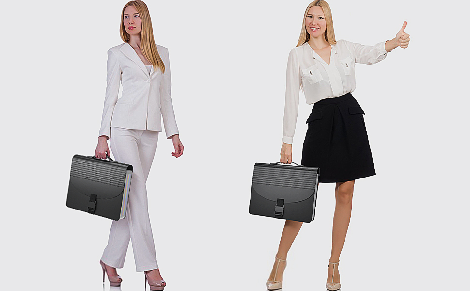 file organizer with handle