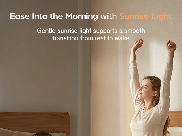 sunrise alarm clock