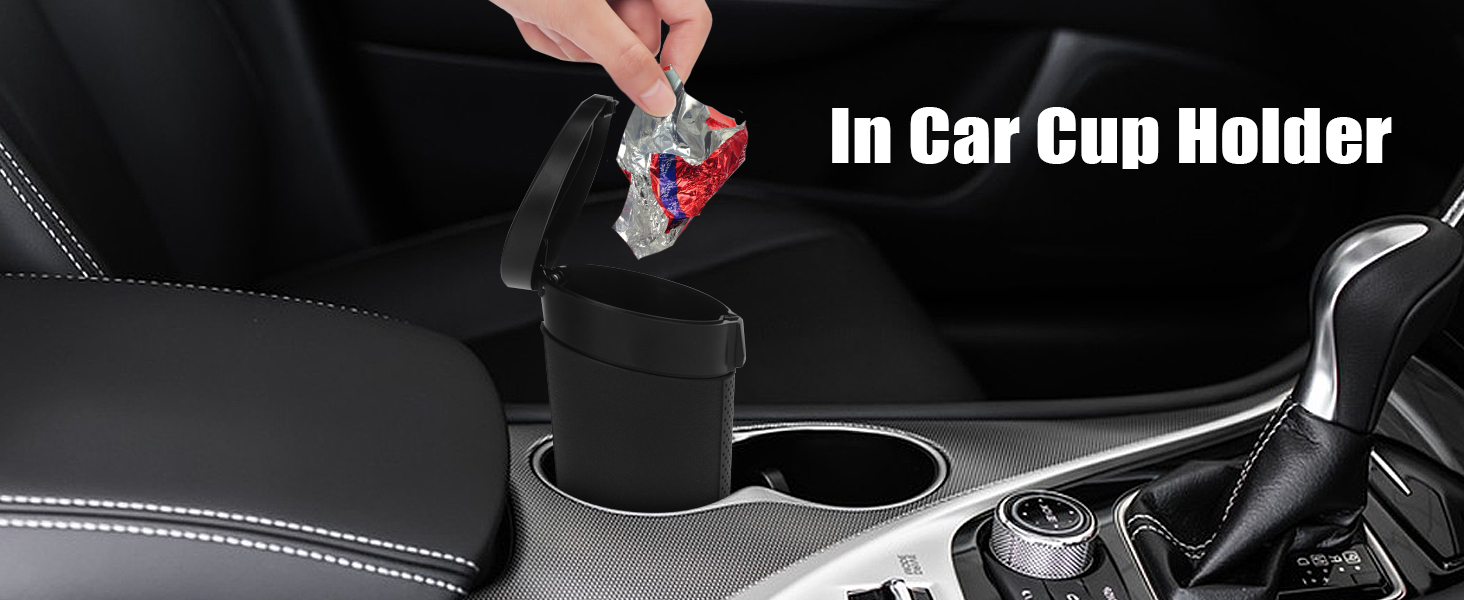 car trash can