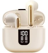Wireless Earbuds Bluetooth 5.4, in Ear buds 6-Mic ENC Noise Cancelling(Clearer Call) Mini Earphon...