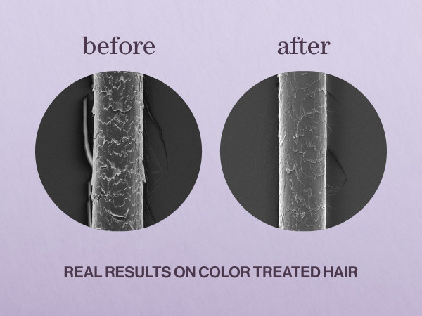 Pureology Hydrate before and after