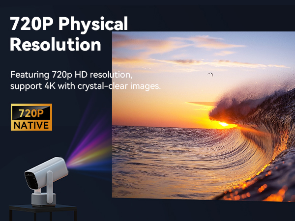 720p projector