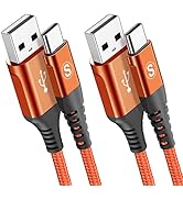 USB Type C Cable 3.1A Fast Charging [2Pack,3.3ft+6.6ft],Sweguard USB-A to USB-C Charger Nylon Bra...