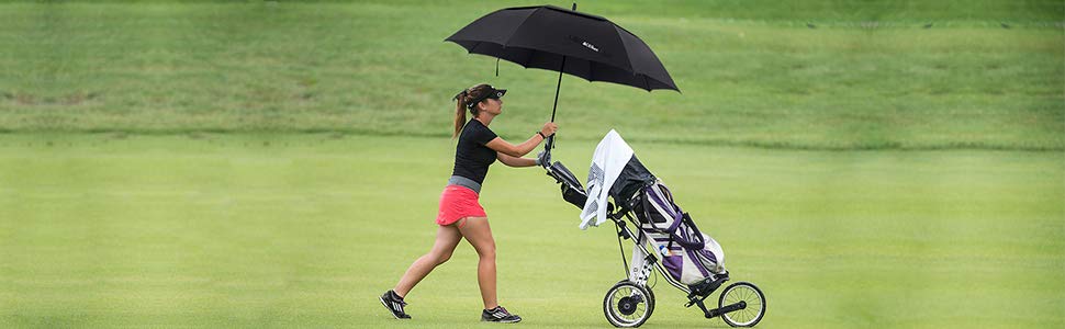 Heavy duty golf umbrella