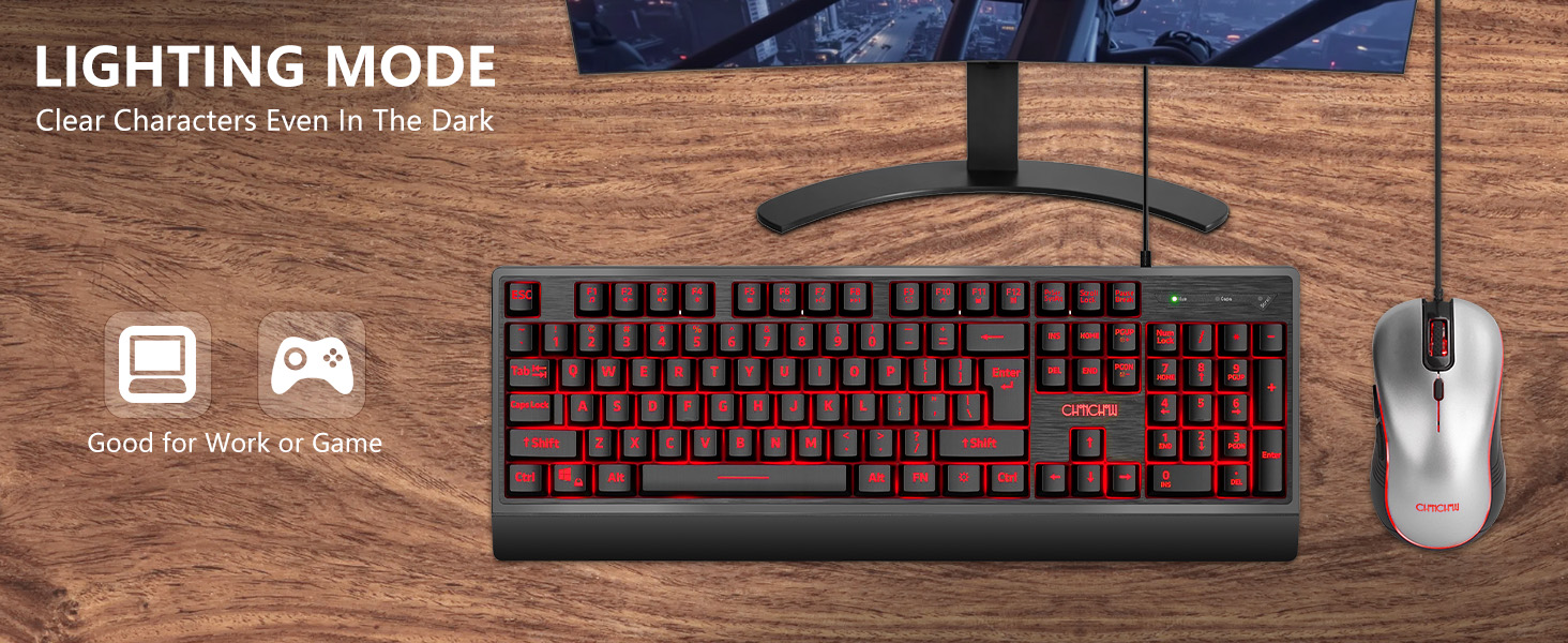 Keyboard and Mouse Combo