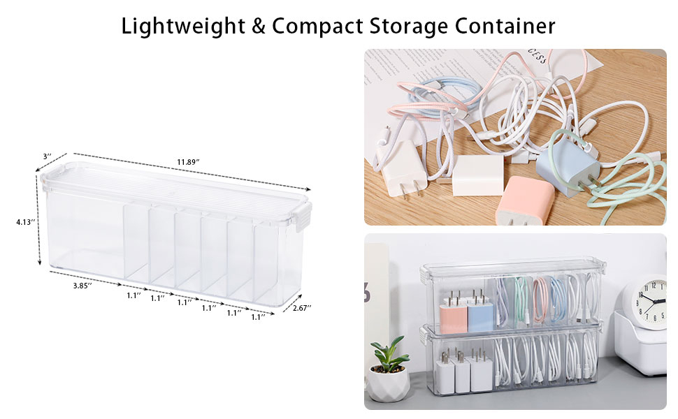 small cord organizer box