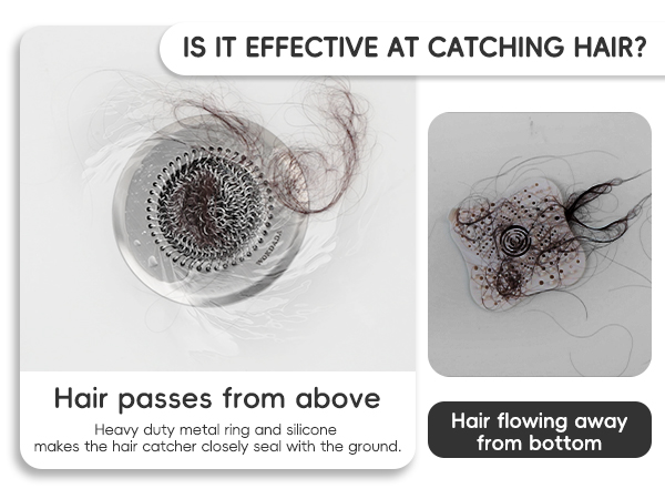 bathtub hair catcher