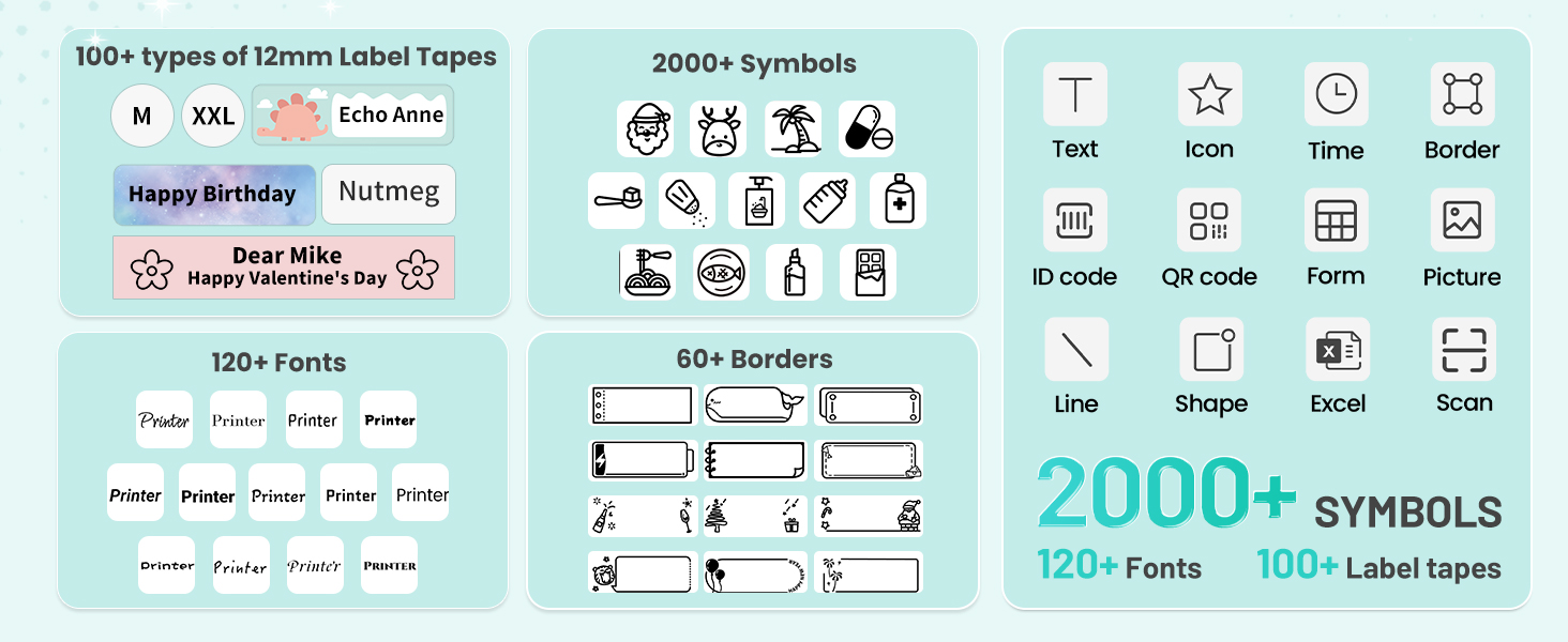 label maker machine with tape