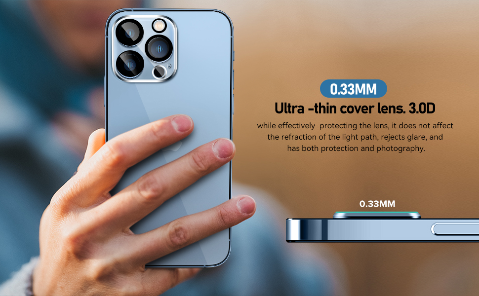 iphone 13 pro &amp;amp; 13 pro max camera lens protector