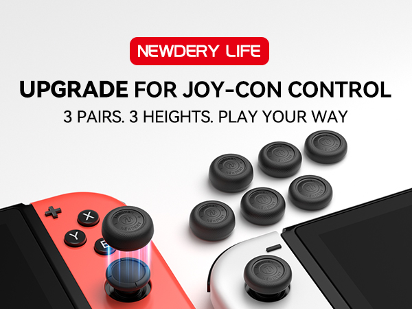 Thumb Grips Caps for Nintendo Switch 1