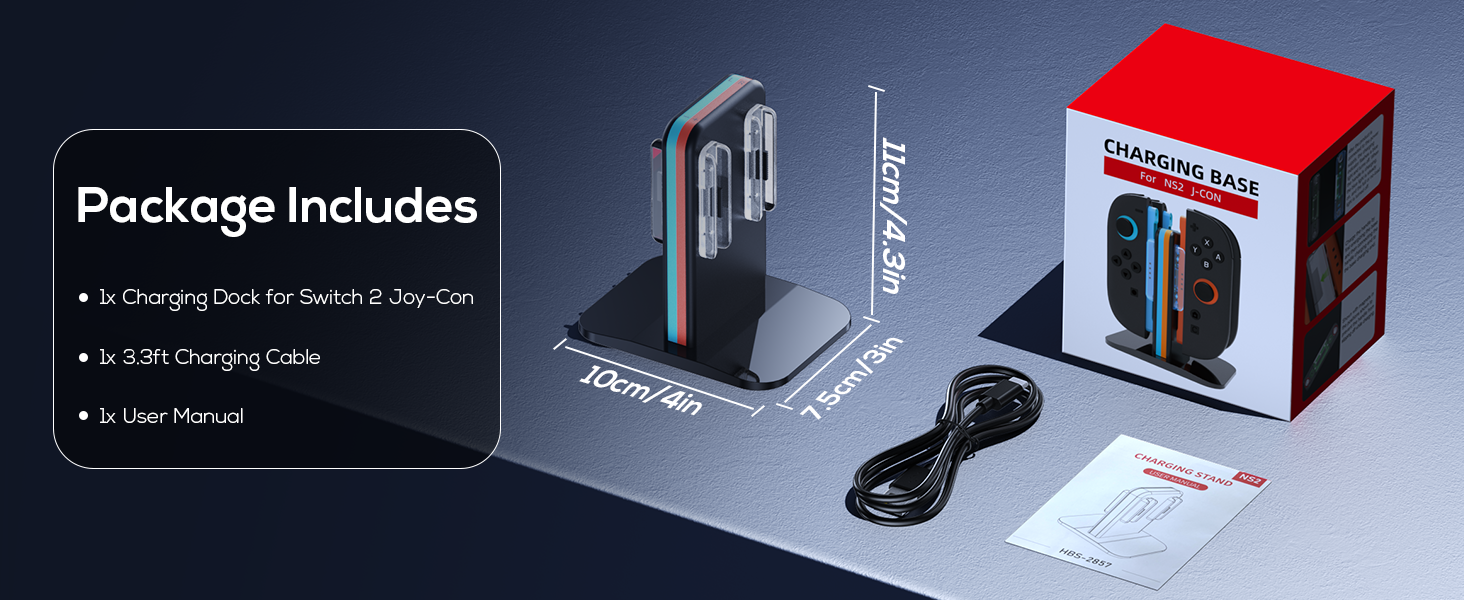 switch 2 controller charging dock