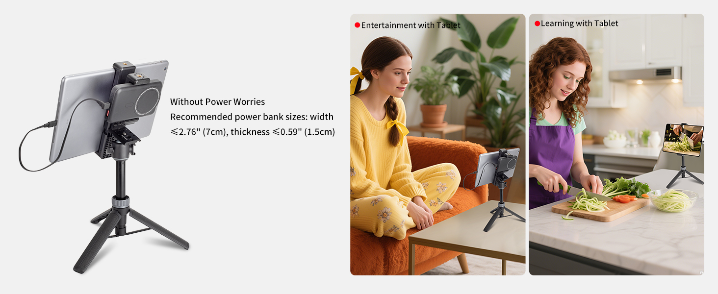 clamp with power bank