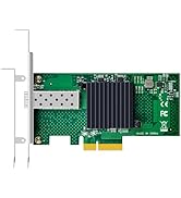 GLOTRENDS ST7315 10Gb Network Card with SFP+ Port, Intel 82599EN (X520-DA1) Controller, Low Profi...