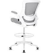 Misolant Tall Office Chair, Drafting Chair for Standing Desk, High Office Chair with Adjustable L...